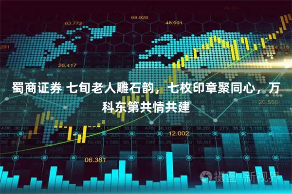 蜀商证券 七旬老人雕石韵，七枚印章聚同心，万科东第共情共建