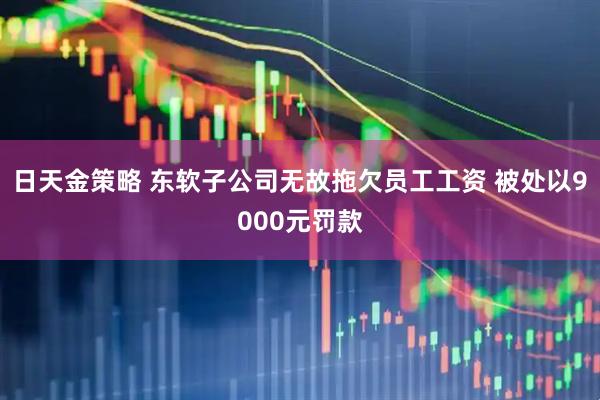 日天金策略 东软子公司无故拖欠员工工资 被处以9000元罚款